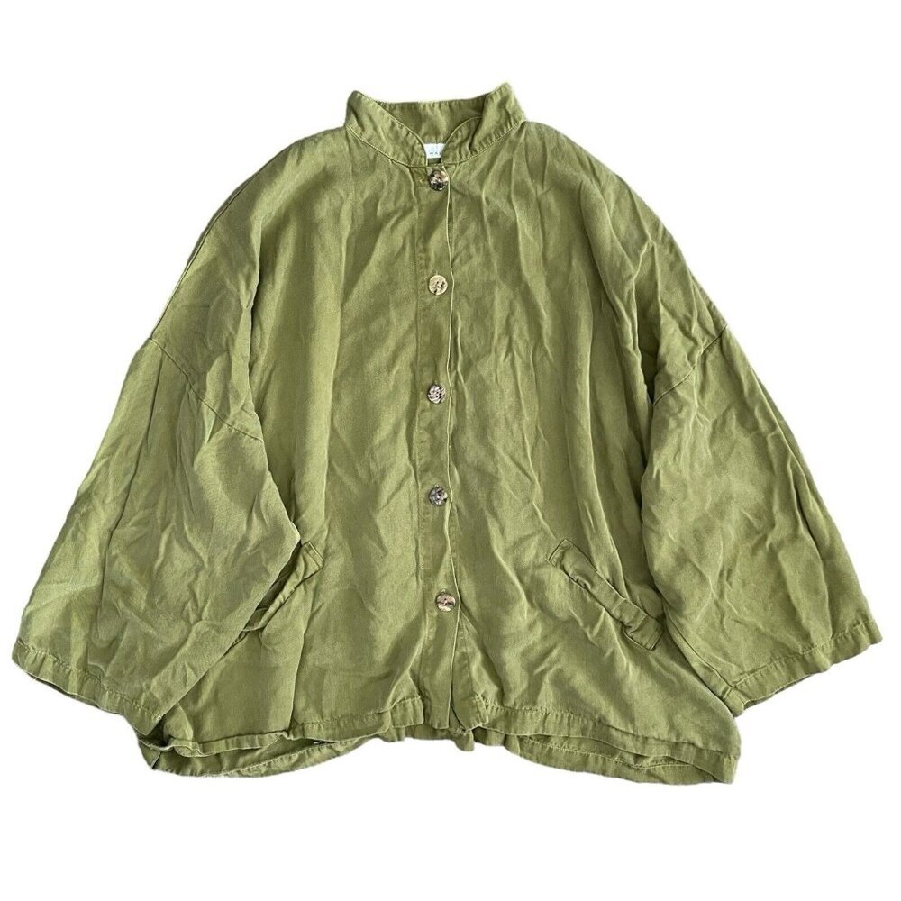 bryn Walker Green Women's Cardigan